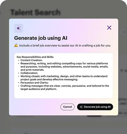 Set up your hiring profile