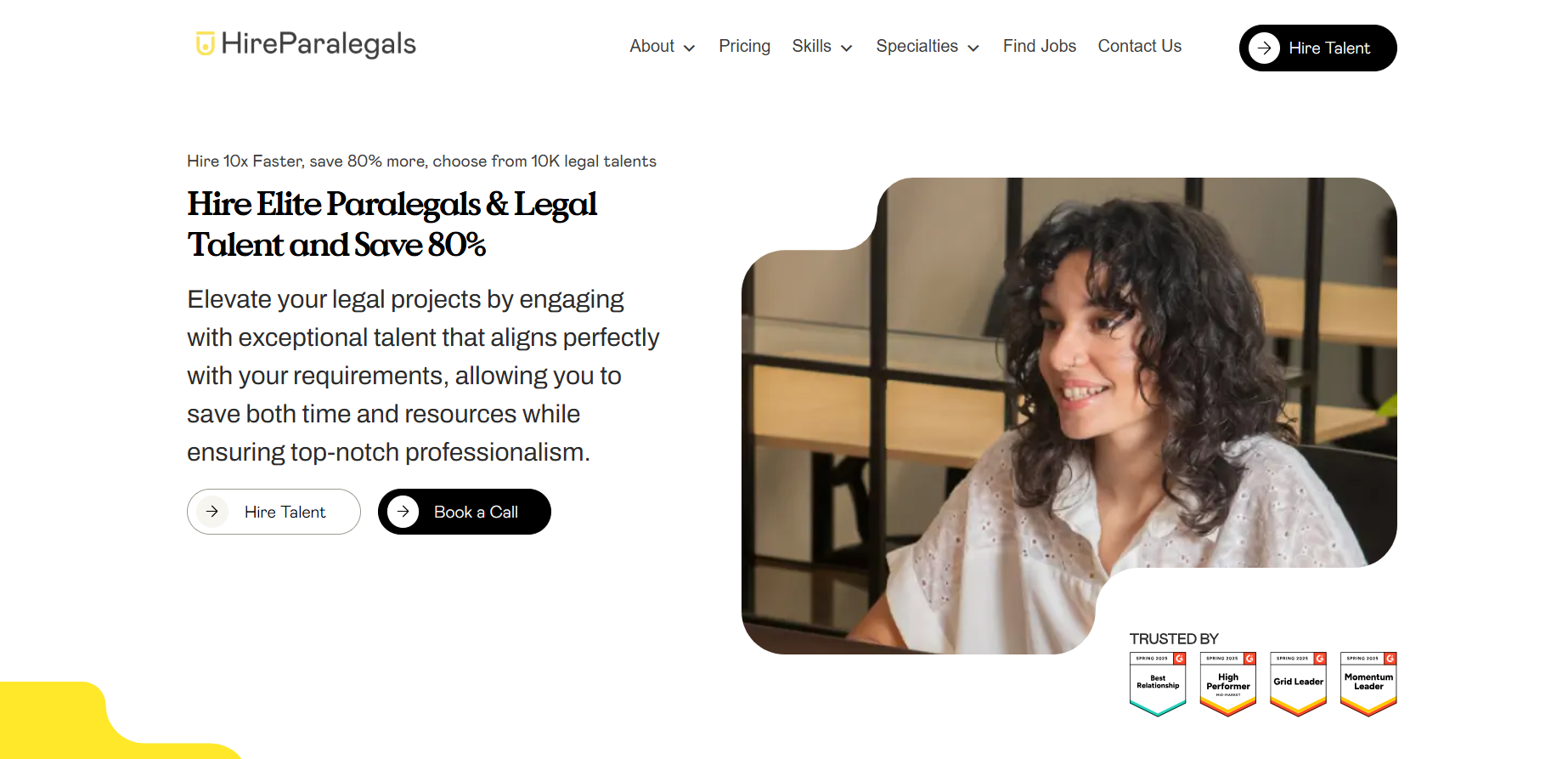 HireParalegals remote legal assistant staffing platform
