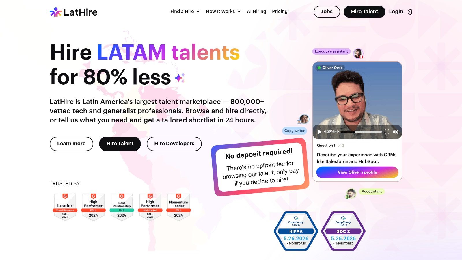 Screenshot from https://lathire.com