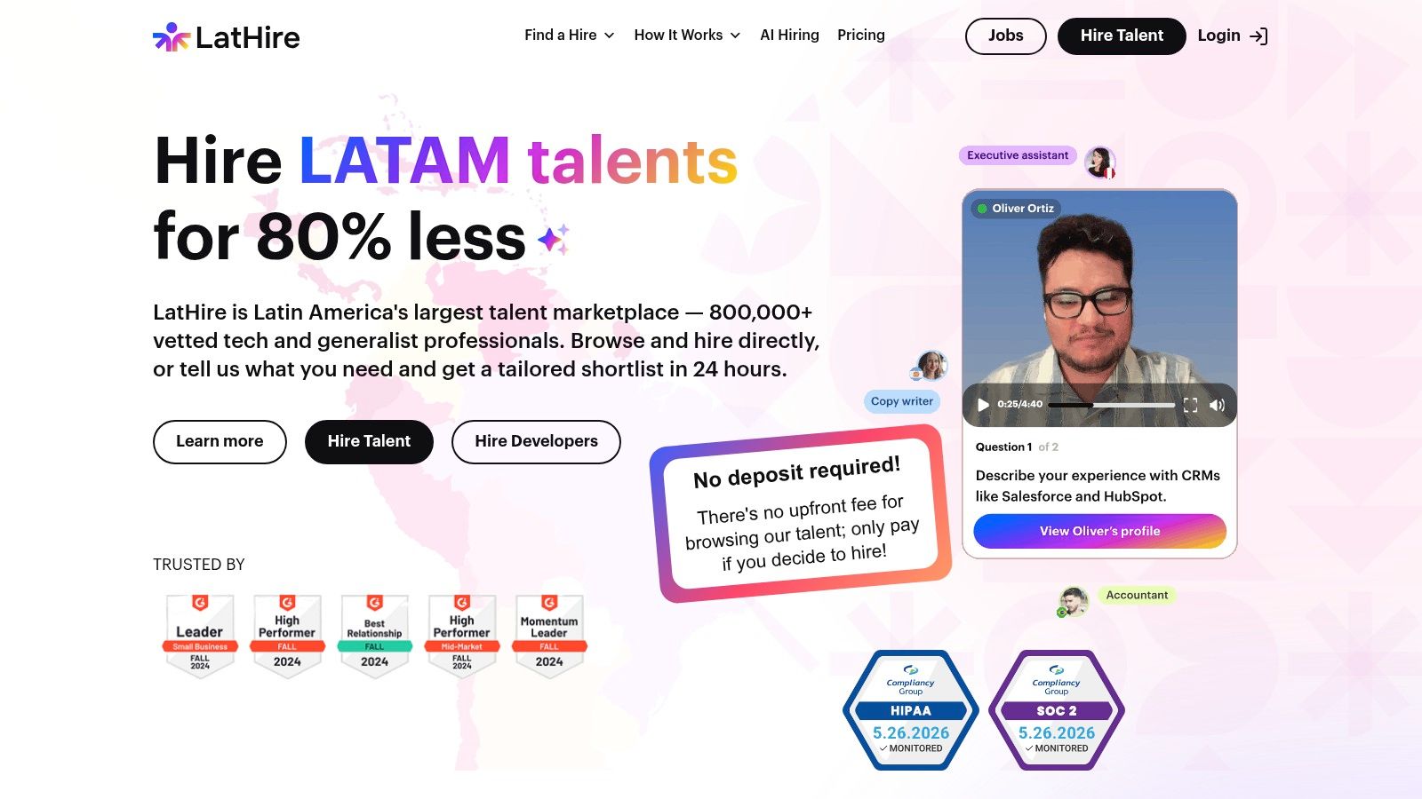 Screenshot from https://lathire.com